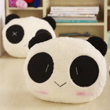 可爱熊猫娃娃暖手抱枕创意靠枕