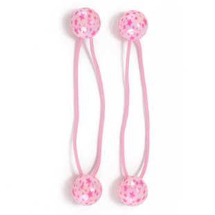  pinkme儿童亚克力球皮筋 可爱女童发绳饰品 韩版头绳发饰