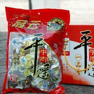  山西特产平遥牛肉肉零食牛肉粒牛板筋吃的特价正品整箱包邮