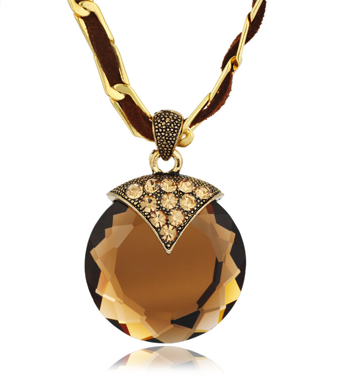 项链,<em>半岛铁盒</em>复古宫廷镀铜雕花怀表皮链/毛