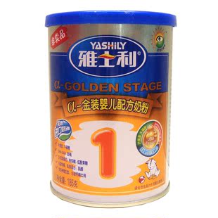  雅士利 a-金装婴儿配方奶粉 1阶段 0-6个月 185g 厅装 罐装
