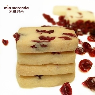  手工曲奇饼干 加州蔓越莓奶酥 零食 台湾特产美食 自制无添加点心