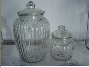 玻璃器皿密封大容量玻璃罐，高白料透明玻璃瓶玻璃制品收纳罐