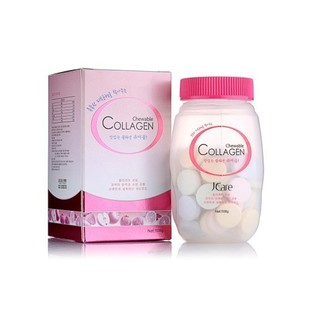  【静佳JCare】胶原蛋白咀嚼片 90粒/瓶（韩国原装进口）