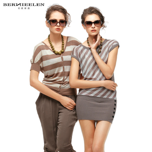 Bernice Mayweather Yan 81,013,112 wild small simple stripe shirt