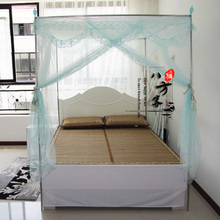 	  
	  加粗不锈钢落地式加密型<span class=H>蚊帐</span> 方顶三开门 特价促销