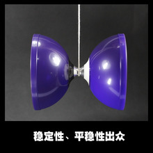 【0359】空竹包邮：华铃牌&ldquo;十色铃&rdquo;之三轴承款，高品质双头空竹