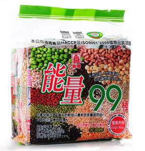  【元旦礼品】台湾进口新年日本人气零食北田能量99棒蛋黄夹心180g