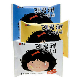  壹号零食台湾热卖人气食品张君雅小妹妹系列 捏碎面干脆点心面40g