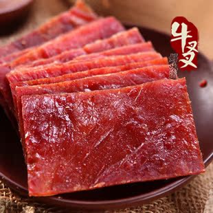  【牛叉叉】靖江特产零食 鲜香醇厚 猪肉脯250克/正片古法
