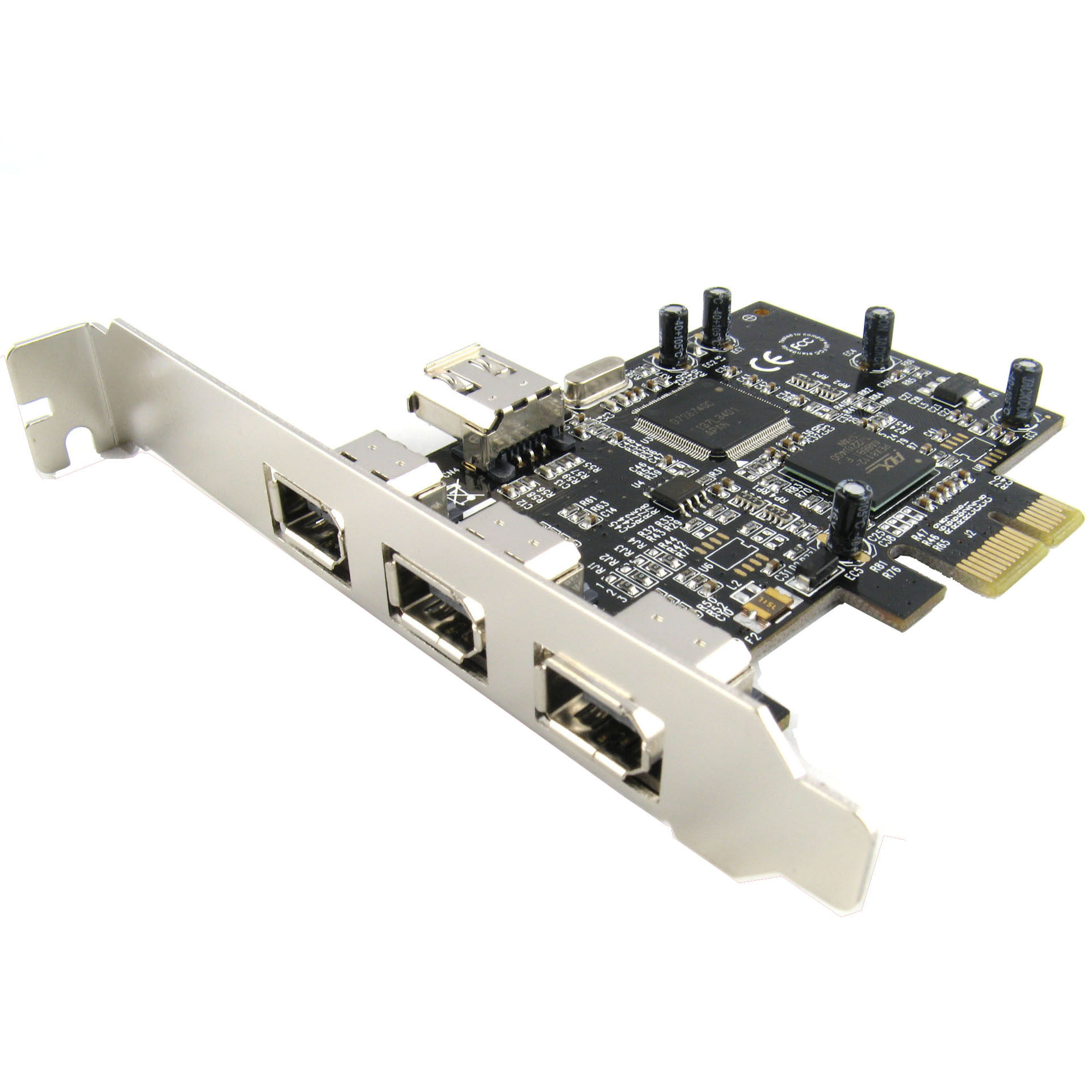 西霸SYBA PCI-Express 1394a扩展卡PCI-E转1394采集卡 NEC双芯片