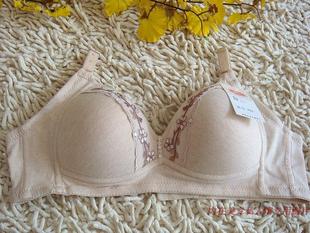 古今潇胸正品纯棉无<em>钢圈胸罩</em>彩棉定型舒适全棉