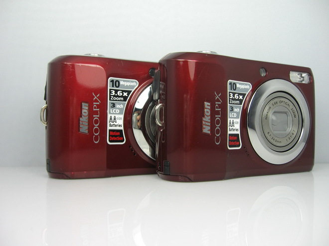 Nikon/尼康 L20<span class=H>数码</span><span class=H>相机</span> 1000万像素 脸部优先 5CM微距 正品包邮