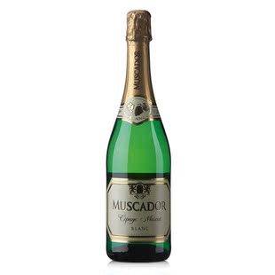  也买酒 法国进口红酒 蜜桃白 甜型起泡酒 香槟酒 750ml