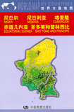 旅游《世界分国地图：尼日尔、尼日利亚、喀麦隆、赤道几内亚、