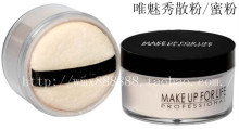 皇冠/唯魅秀/彩妆/丝柔/蜜粉/散粉/控油定妆粉/修肤色40g/色号全