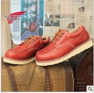  redwing3168红翼韩版休闲工装靴低帮休闲靴男式男式马丁靴军靴