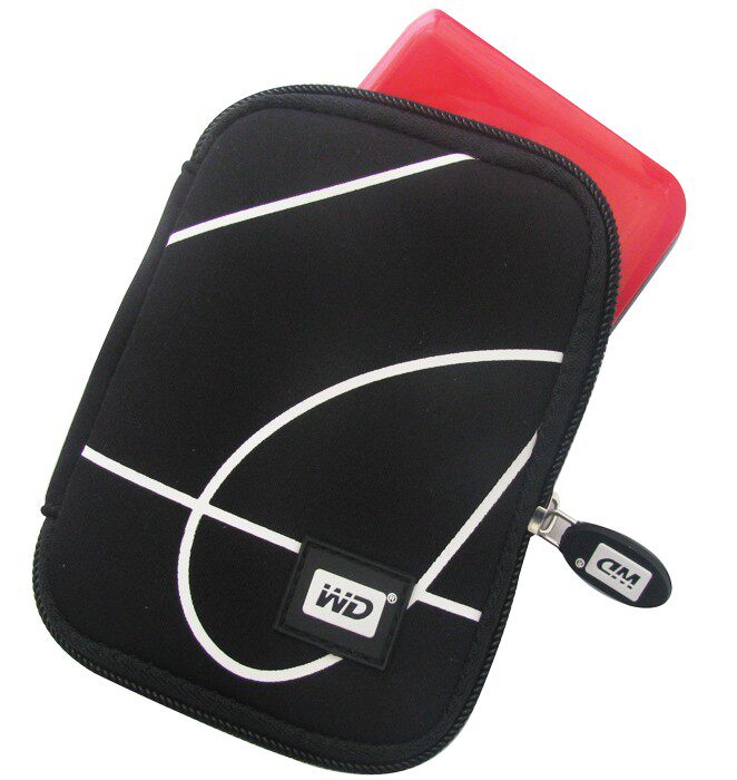 WD/西部数据 passport专用 2.5寸/<span class=H>移动</span><span class=H>硬盘</span>包/可收纳数据线
