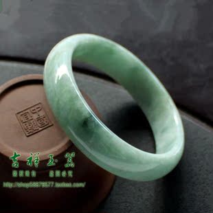  A货翡翠手镯天然冰糯种淡绿色翡翠玉镯子完美多款带国家证书