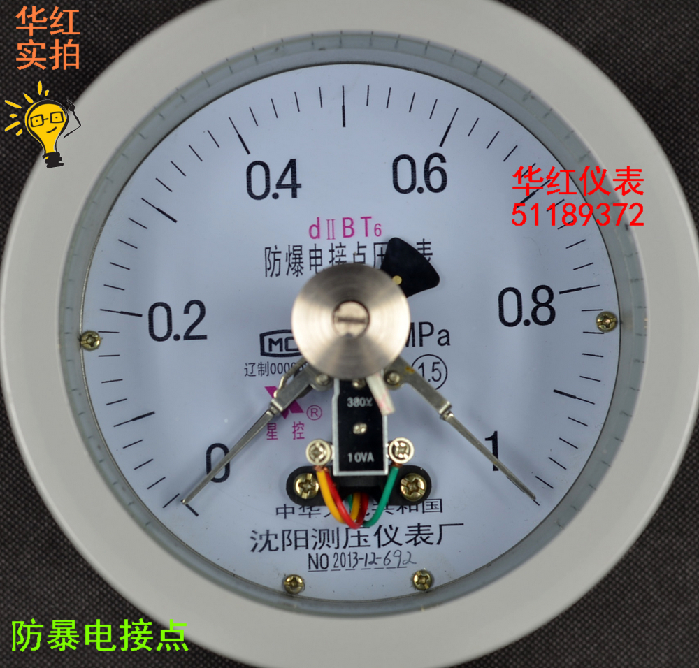 防爆电接点压力表,ytx160 1.6mpa/防暴压力表/沈阳防爆表在类目 五金/工具, 仪器仪表, 压力表中 - 来自Buy2taobao.com提供专业的淘宝代购服务