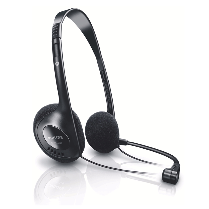 双金冠 Philips/飞利浦 SHM1500电脑耳机 电脑耳麦 原装正品