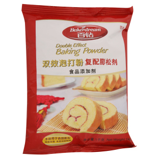  [99元包邮】安琪酵母 百钻 无铝明矾双效泡打粉 烘焙蛋糕必备 1KG