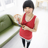 时尚权威 韩国现货 基本背心2012春装新款休闲时尚女装