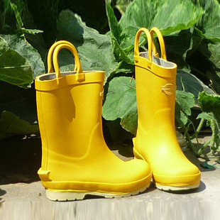  【断码五折】稀罕货 出口日本 少年儿童防滑雨鞋/雨靴