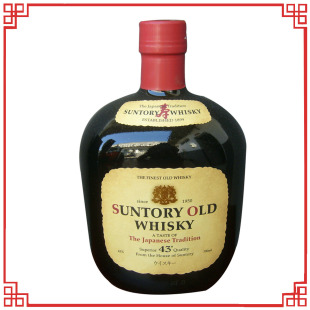  进口洋酒  日式三得利老牌威士忌 SUNTORY OLD WHISKY 700毫升