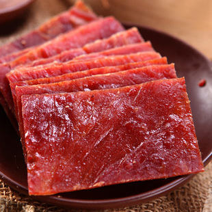  靖江特产零食 牛叉叉古法火腿猪肉脯/肉铺 鲜香醇厚 正片 250G