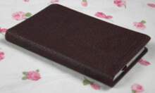 淘宝网英文原版圣经 便携本《HOYL BIBLE》kjv 棕色 软皮革 银边儿