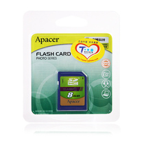 Apacer 宇瞻 SD存储卡（8GB、Class10）