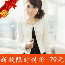 2012春装新款女装外套  呢小西装女韩版修身 耸肩 时尚小西装女