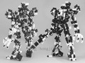 出口外贸正品 164pcs组合变形金刚积木玩具 买一盒送一盒