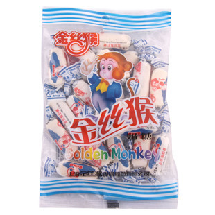  正品 金丝猴 奶糖 原味 118g 三颗奶糖一杯好奶 比大白兔奶糖好吃