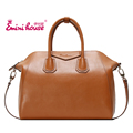 伊米妮复古真皮女包 2012春夏新款牛皮单肩手提包包 Q111501特价