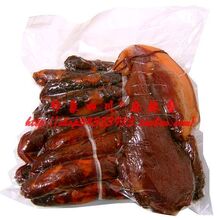 四川猪肉香肠腊肉 手工熏制 烟熏后腿肉 麻辣腊肠混装5斤包快递