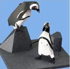 3D Handmade paper model diy gift Simulation animal Lovely lovers penguinin the Play mode/Anime/Periphery/cos/Board games , Molded/Paper Models , Animation game Molded category - from Buy2taobao.com to provide professional Taobao agent buy service