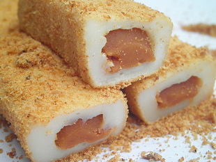  进口食品 台湾三叔公雪之恋 手造麻糬 花生味180克 麻薯 麻糍