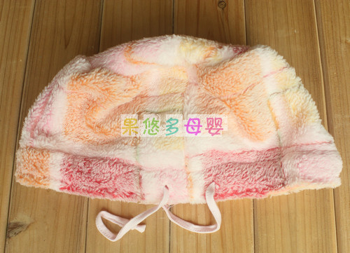 产后必备 专柜正品产妇帽 加厚珊瑚绒 5920