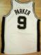 NBA马刺队帕克PARKER主场球衣