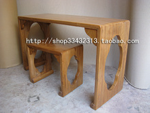 纯实木家具定做/中式家具/仿古家具/老榆木琴桌