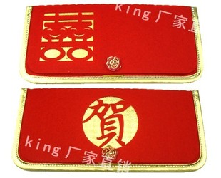  高档韩版 万元红包 婚庆用品 结婚用品 无纺布改口红包 祝贺包