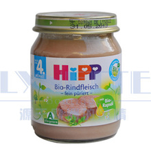 双皇冠信誉 德国喜宝HIPP 6010 有机牛肉泥 增强抵抗力 现货