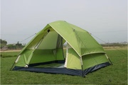 定制户外34人露营自动帐篷 双人多人双层防雨野营家庭郊游天津