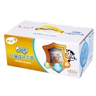  冲5钻~伊利QQ星儿童牛奶（健骨型）15* 190ml 江浙沪3箱包邮