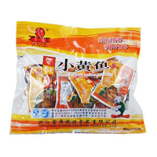  【满就包邮】舟山海鲜 特产 干货 富丹 香酥小黄鱼 500G克