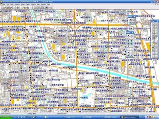 2011郑州1:2000大比例尺mapinfo电子地图|SH