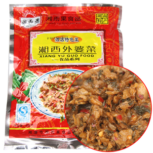  湖南土特产 湘雨果外婆菜250g 湘西外婆菜 下饭菜 坛子菜开胃小菜