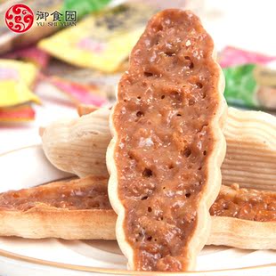 御食园 老北京美食小吃糕点茯苓果仁脆 6种口味混合200克